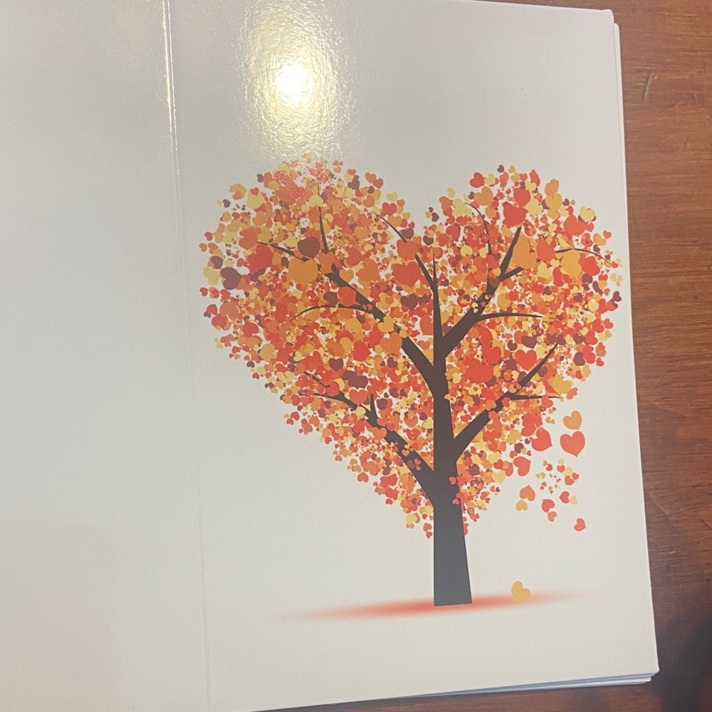 Autumn Tree Greeting Cards Set - Picture 2 of 6